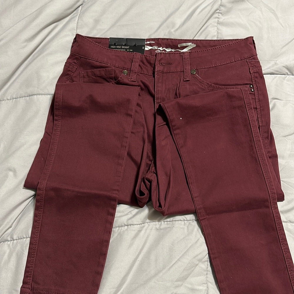 Super soft ultra stretch body contouring high rise skinny pants